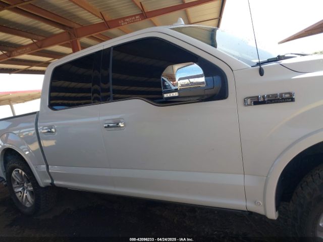 1FTEW1EG7JFB58446 Ford F-150 Platinum