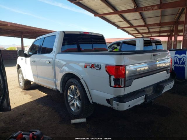 1FTEW1EG7JFB58446 Ford F-150 Platinum