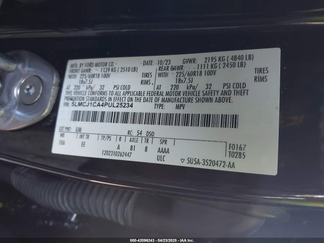 Lincoln gtdi-a 2023 5LMCJ1CA4PUL25234 Image 9