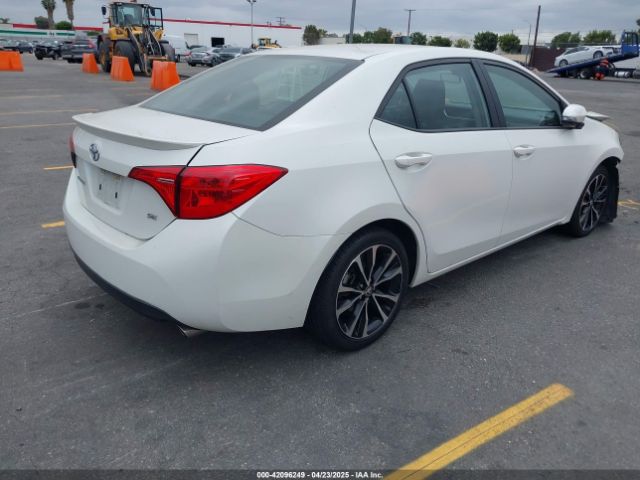 5YFBURHE6KP873522 Toyota COROLLA SE