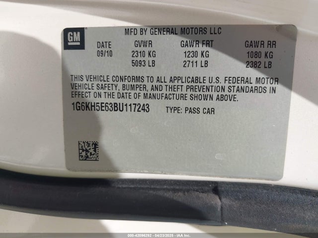 2011 CADILLAC DTS 1G6KH5E63BU117243 Photo 8