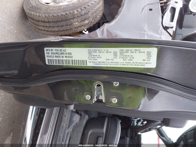3C6UR5CJ8RG181826 RAM 2024