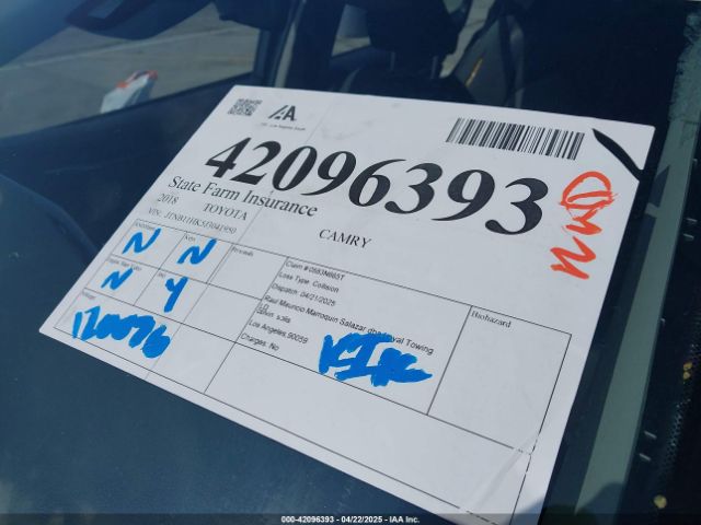 JTNB11HK5J3041950 Toyota CAMRY LE