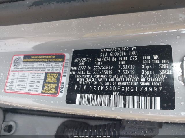 2024 KIA SPORTAGE 5XYK53DFXRG174997 Photo 8