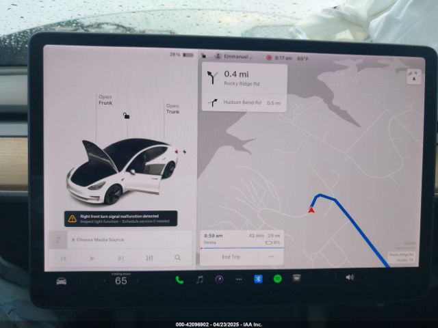 5YJ3E1EA3MF874212 Tesla 2021