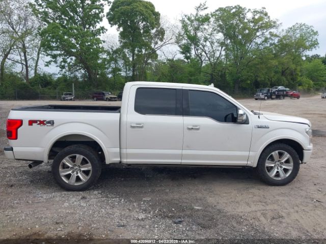 1FTEW1EG4JFA55713 Ford F-150 Platinum