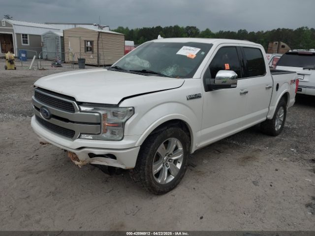 1FTEW1EG4JFA55713 Ford F-150 Platinum