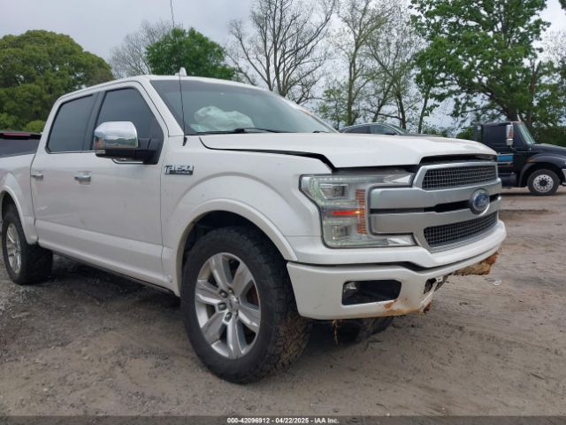1FTEW1EG4JFA55713 Ford F-150 Platinum