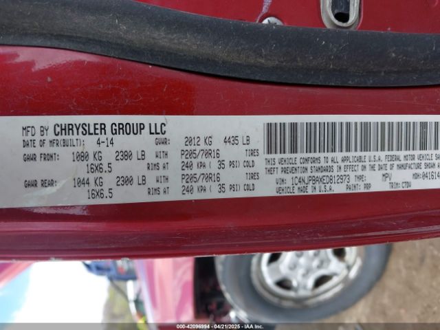 1C4NJPBAXED812973 Jeep Patriot