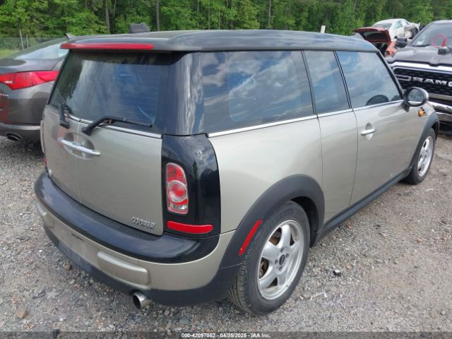 2011 MINI COOPER CLUBMAN WMWZF3C54BTX82347 Photo 3
