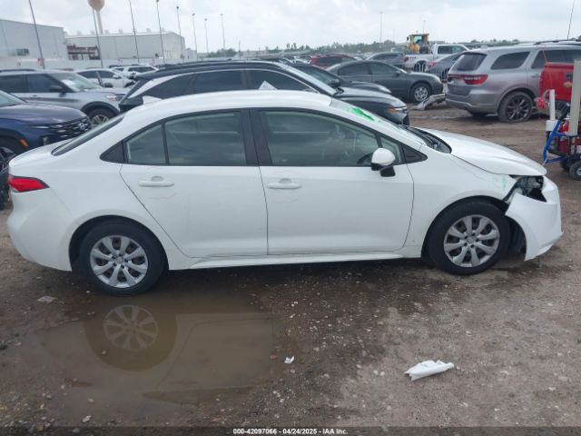 JTDEPRAE4LJ043254 Toyota COROLLA LE
