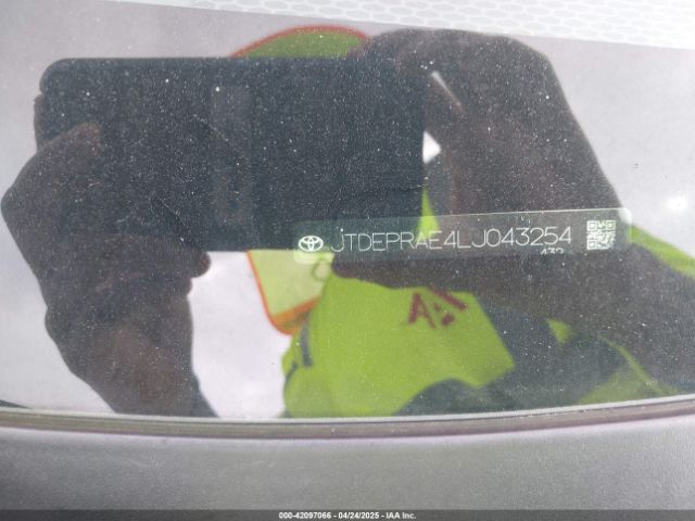 JTDEPRAE4LJ043254 Toyota COROLLA LE