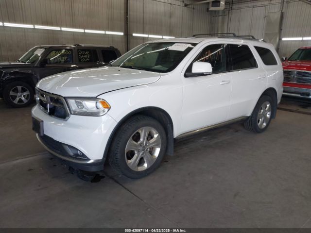 1C4RDJDG6FC710066 Dodge DURANGO LIMITED