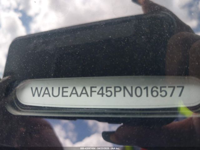 WAUEAAF45PN016577 Audi A4 Premium Plus 45 Tfsi S Line Quattro S Tronic