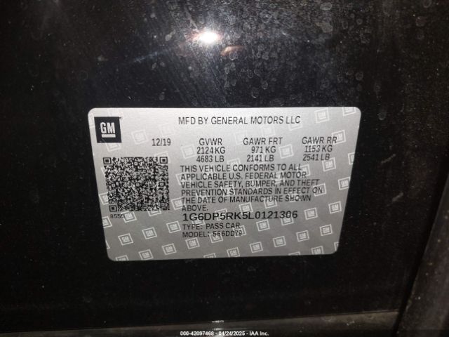 1G6DP5RK5L0121306 Cadillac Ct5 Sport