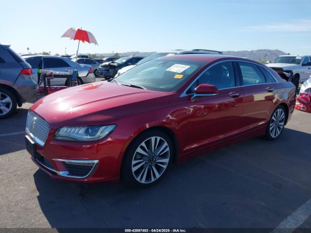 3LN6L5MU3HR603169 Lincoln Mkz Hybrid Reserve