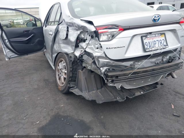 JTDEAMDE2NJ051260 Toyota Corolla Hybrid Le