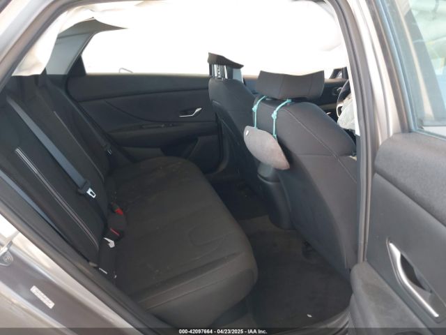 KMHLM4AJ0NU013598 Hyundai Elantra Hybrid Blue
