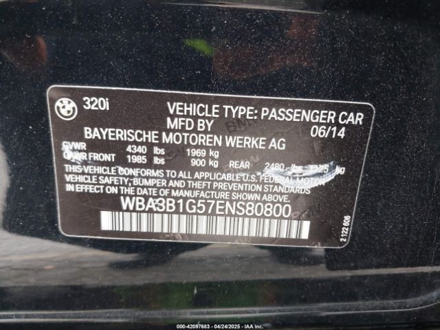 WBA3B1G57ENS80800 BMW 320i