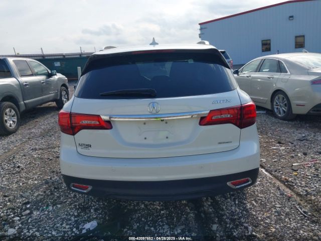5FRYD4H97GB057436 Acura Mdx Advance   Entertainment Packages/advance Package