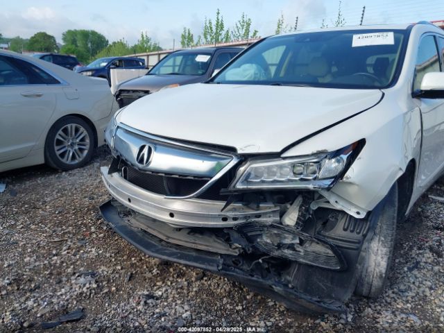 5FRYD4H97GB057436 Acura Mdx Advance   Entertainment Packages/advance Package