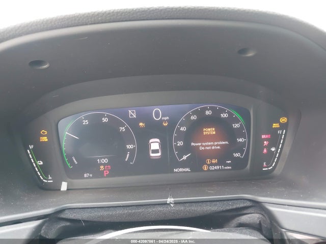 1HGCY2F63PA050717 Honda Accord Hybrid Ex-l