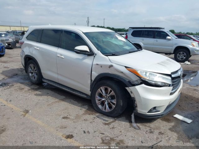 2016 TOYOTA HIGHLANDER 5TDZKRFHXGS173146