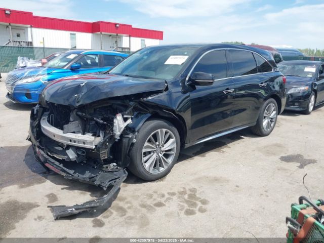 2017 ACURA MDX 5FRYD4H57HB032244 Photo 1