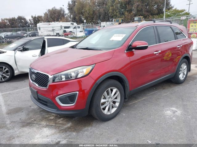5XYPG4A33GG100267 KIA Sorento 2.4l Lx