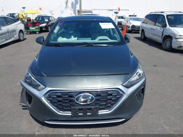 KMHC65LC0LU235313 Hyundai Ioniq Hybrid Blue