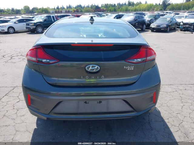 KMHC65LC0LU235313 Hyundai Ioniq Hybrid Blue