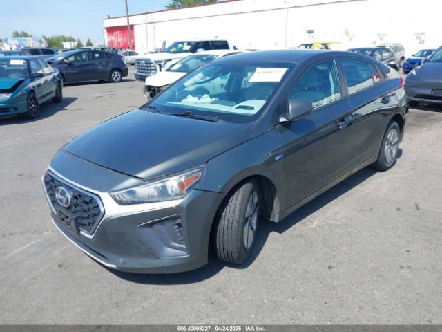 KMHC65LC0LU235313 Hyundai Ioniq Hybrid Blue