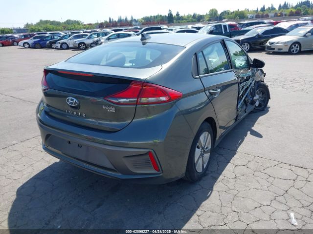 KMHC65LC0LU235313 Hyundai Ioniq Hybrid Blue