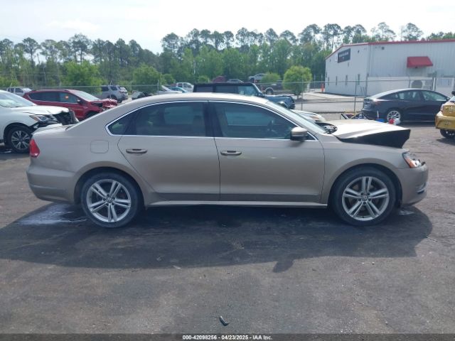 1VWCV7A33FC025205 Volkswagen Passat 2.0l Tdi Sel Premium