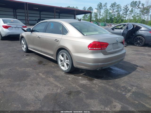 1VWCV7A33FC025205 Volkswagen Passat 2.0l Tdi Sel Premium