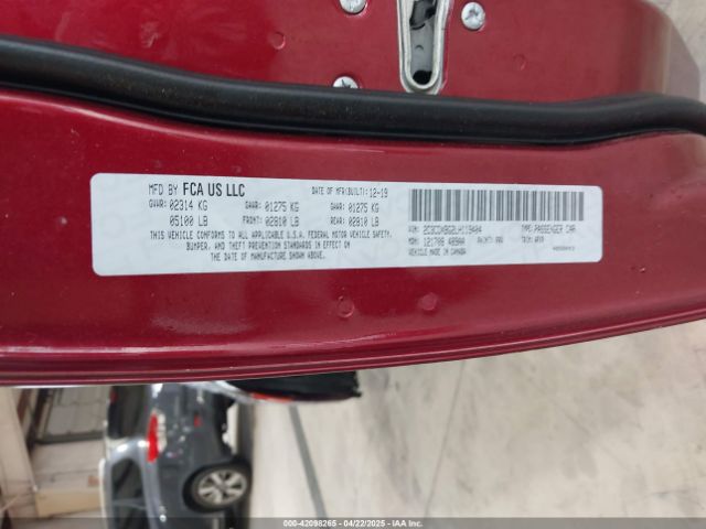 2C3CDXBG2LH119404 Dodge Charger Sxt Rwd