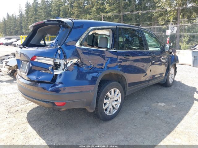 5FNYF6H16KB089983 Honda PILOT LX
