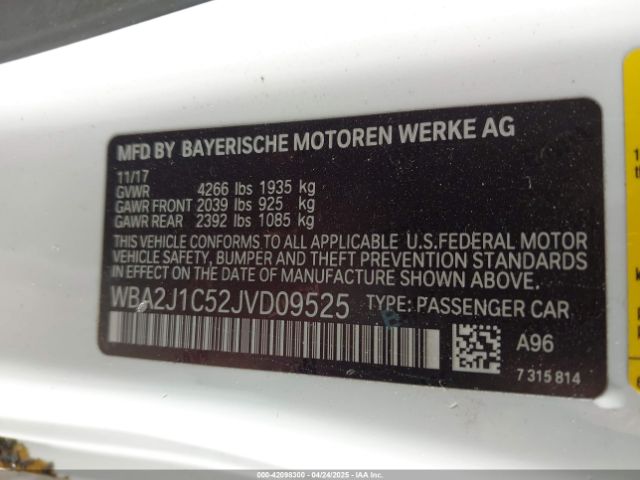 2018 BMW 230I WBA2J1C52JVD09525 Photo 8