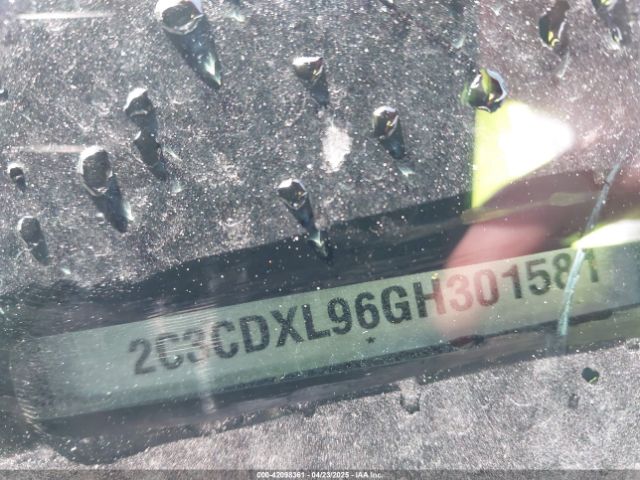2C3CDXL96GH301581 Dodge Charger Srt Hellcat