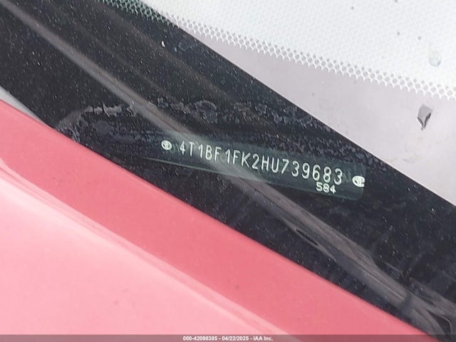 Toyota CAMRY LE 2017 4T1BF1FK2HU739683 Image 9