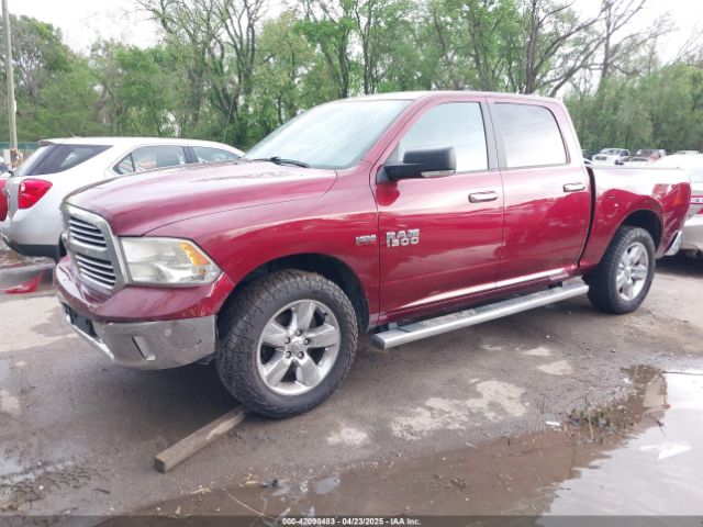 1C6RR7LT7JS322076 RAM 1500 Big Horn  4x4 5'7 Box