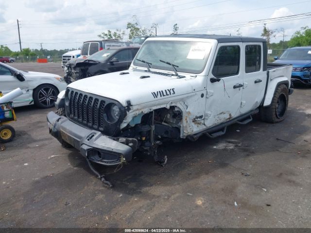 1C6HJTAG1NL144540 Jeep Gladiator Willys 4x4