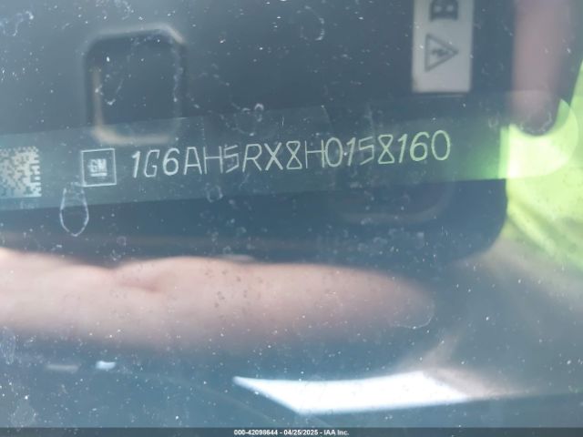 1G6AH5RX8H0158160 Cadillac ATS LUXURY