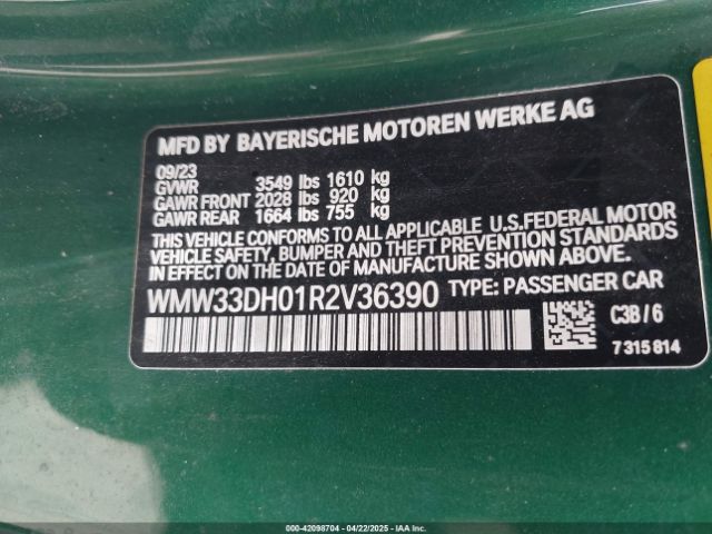 2024 MINI HARDTOP WMW33DH01R2V36390 Photo 8