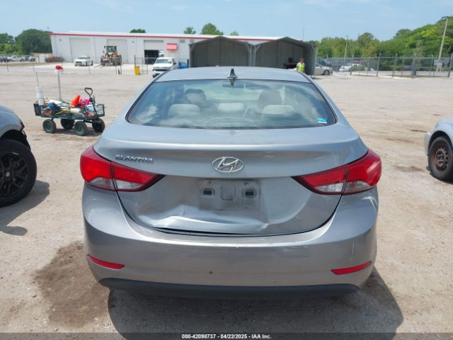 KMHDH4AE6FU456853 Hyundai ELANTRA SE