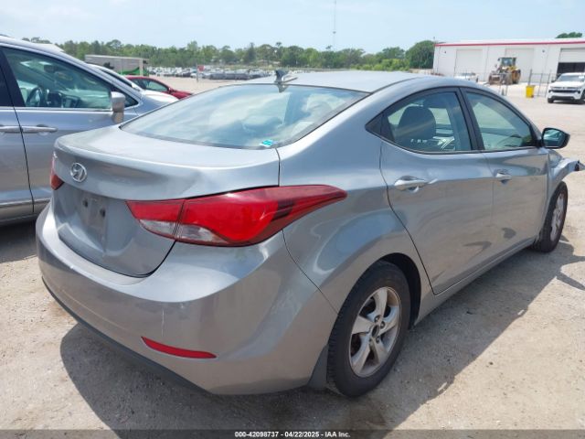 KMHDH4AE6FU456853 Hyundai ELANTRA SE