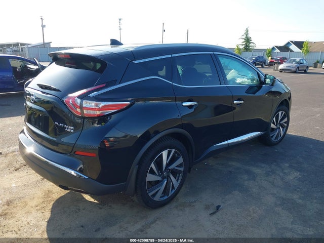 5N1AZ2MH5JN195485 Nissan Murano Platinum