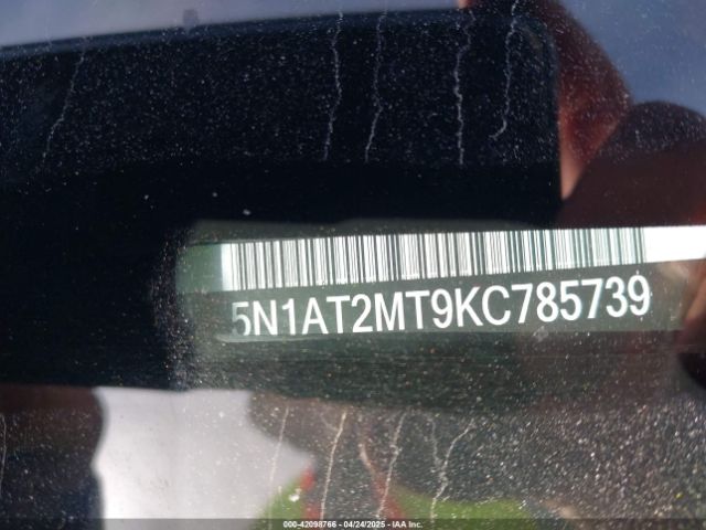 5N1AT2MT9KC785739 Nissan ROGUE S