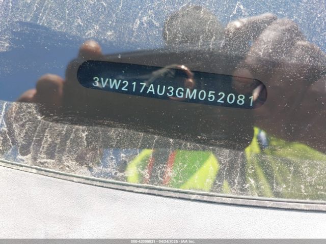 3VW217AU3GM052081 Volkswagen Golf Tsi S 4-door