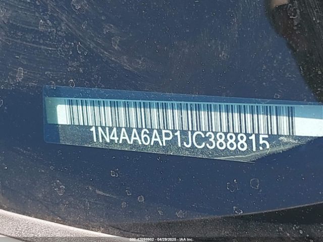 1N4AA6AP1JC388815 Nissan Maxima 3.5 Sv